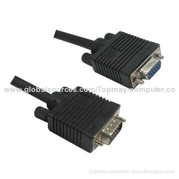 HD15M to HD15F Monitor Cables, Various Length Available